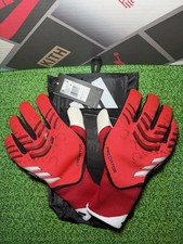 adidas Predator Pro Fingersave Goalkeeper Gloves Size 9 Red/White/Black JH3804