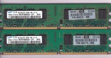 4GB 2x2GB PC2-6400 DDR2 SAMSUNG M378T5663QZ3-CF7 HP 404575-888 Ram Memory Kit
