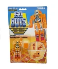New Mint on Sealed Card Gobots DOZER Tonka 1983 Machine Robo Dozer Robo Bandai