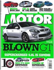 MOTOR Magazine February 2010 FPV Super Pusuit HSV Maloo R8 Subaru Impreza WRX