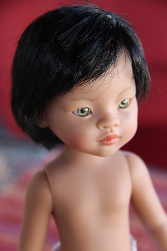 Paola Reina Amigas Pajamas BALBINO black hair Doll 32 cm12.5" with Vanilla Sce~X - Picture 18 of 19