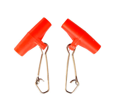 Sea Fishing Pack of Two(2) 25mm T Zip Sliders /Running Ledger Rig Weight  Clips UK