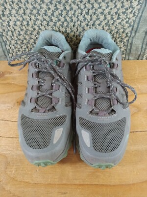 The North Face Women's 9 Litewave Fastpack NF0A2Y8Z Gray Hiking Shoes sb9
