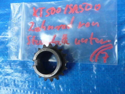 Yamaha SR 500 XT 500 Steuerkettenzahnrad  Zahnrad Drive Kurbelwelle Motor Kette