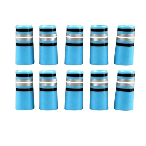 10pcs Custom Golf Ferrules Blue Tapered Tip .355 Ferrules Wedge Club ...
