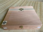 Avo Uvezian Cigar Box Empty Wood Hinged Box — photo 1
