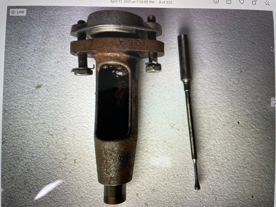 BOMBA DE FRENO BENTLEY OCHO ÉMBOLO VARILLA DE EMPUJE DIFÍCIL DE ENCONTRAR SE ADAPTA DE 81 A 89 Foto 2 de 4