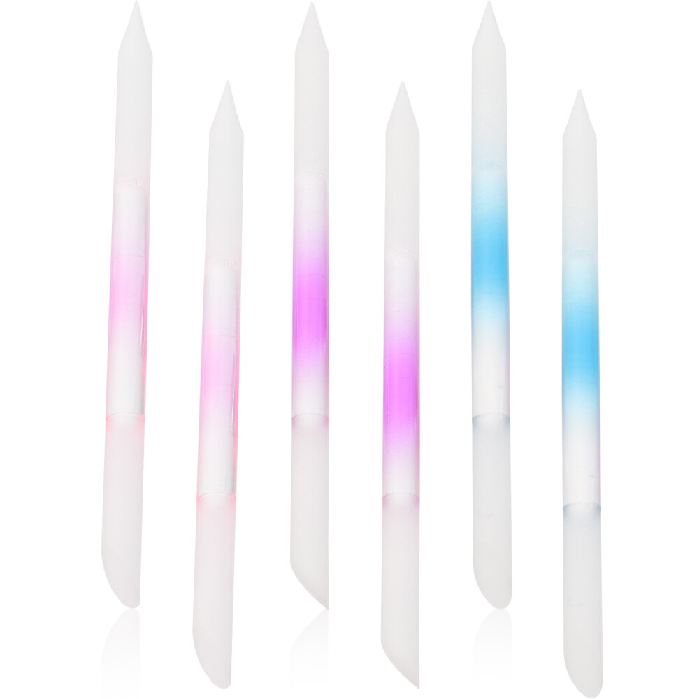 6-piece Dip Nail Remover Kit with Cylindrical Files for Nail Art