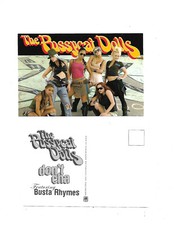 Pussycat Dolls **Promo Postcard for CD -Don't Cha**