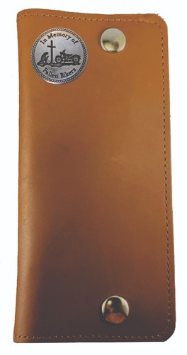 Custom Bikers Long Chain Wallet. MADE IN USA (black or brown) - Picture 42 of 58
