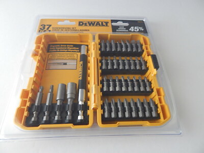Dewalt DW2176 37 Piece Screwdriving Set with Magnetic Drive Guide New ...