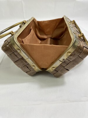【送料無料】60’s Vintage ハンドウーヴンバッグ VINTAGE - 【送料無料】60's Vintage ハンドウーヴンバッグの