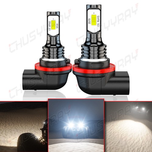 LED HEADLIGHT BULBS For 2017 Honda Rancher 420 Foreman 500 Rubicon 500 - Picture 10 of 11