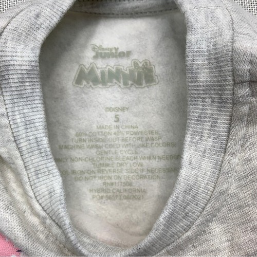 Disney Little Girls Sweatshirt and Legging Set, 2 Piece Size 5 - Picture 9 of 9