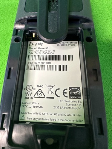 Poly Rove 30 DECT Wireless Handset - Handset Only - Picture 5 of 6