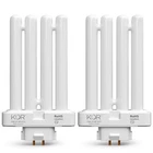 Pack FML27 27 Watt 6500K Daylight 4-Pin GX10q-4 Compact Fluorescent Quad Tube