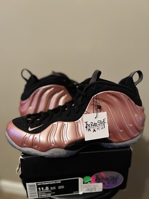 Nike Air Foamposite One Rust Pink Elemental Rose Black 314996-602 sz  Men's
