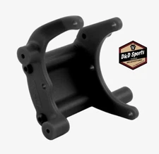 RPM 80902 Black Rear Bumper/Wheelie Bar Mount Slash 2WD, Rustler, Stampede 2WD