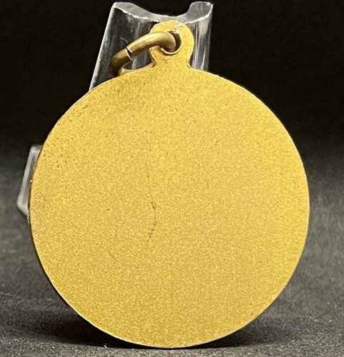 Wunderschönes Pferd Reiter Medaille Design unbenutzt Unifaz Beauty Antik Anhänger - Bild 4 von 6