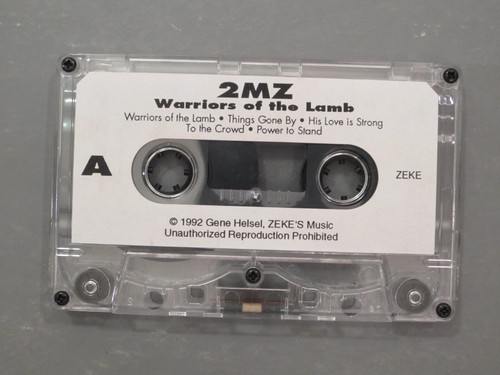 2MZ (To Mt. Zion) - Warriors of the Lamb Cassette 1992 Gene Helsel - Christian - Imagen 4 de 5
