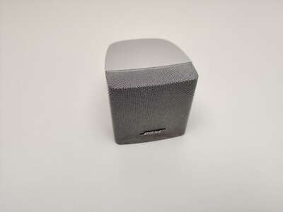 1x BOSE Singlecube Lautsprecher Silber  Lifestyle & Acoustimass Guter Zustand 