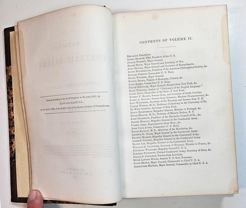 National Portrait Gallery Vol 2 1854 Edward Gaskill, D. Rice and A.N. Hart Phila - Picture 13 of 21