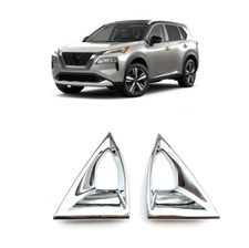 Car Accessories Front Bumper Fog Light Lamp Cover For 2025 Nissan Rogue Auto