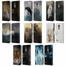 OFFICIAL SIMONE GATTERWE ANIMALS 2 LEATHER BOOK WALLET CASE FOR LG PHONES 1