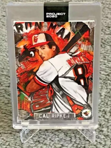 Topps Project 2020 CAL RIPKEN JR by ANDREW THIELE #205 w/ Box 1982 HOF Card RC