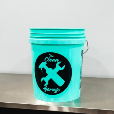 The Clean Garage 5 Gallon Bucket | Mint Green