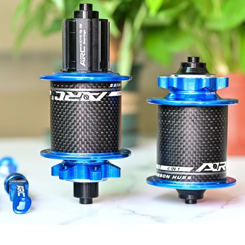 Carbon Fiber Mountain Bike Hubs Sealed Bearing 6 Pawl 114 Click HG XD MS Freehub - Picture 6 of 40