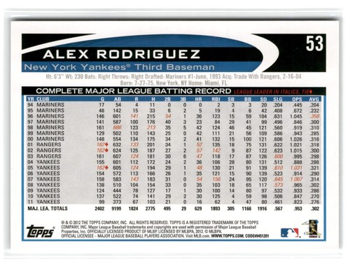 2012 Topps Opening Day Baseball - Pick a Card - Complete Your Set - 40% off 4+ - Picture 95 of 407