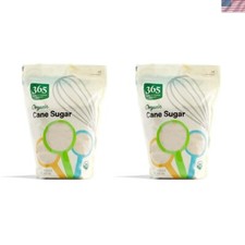 Organic Cane Sugar - 64 Ounce Double Pack for Health-Conscious Cooking