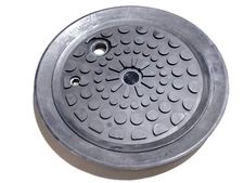 XLF250.30.63UA Piab Extra Large Black Flat Vacuum Cup 250 mm 