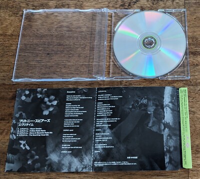 Used BRITNEY SPEARS Everytime Remixes Maxi Single CD JAPAN Edition (no Obi)