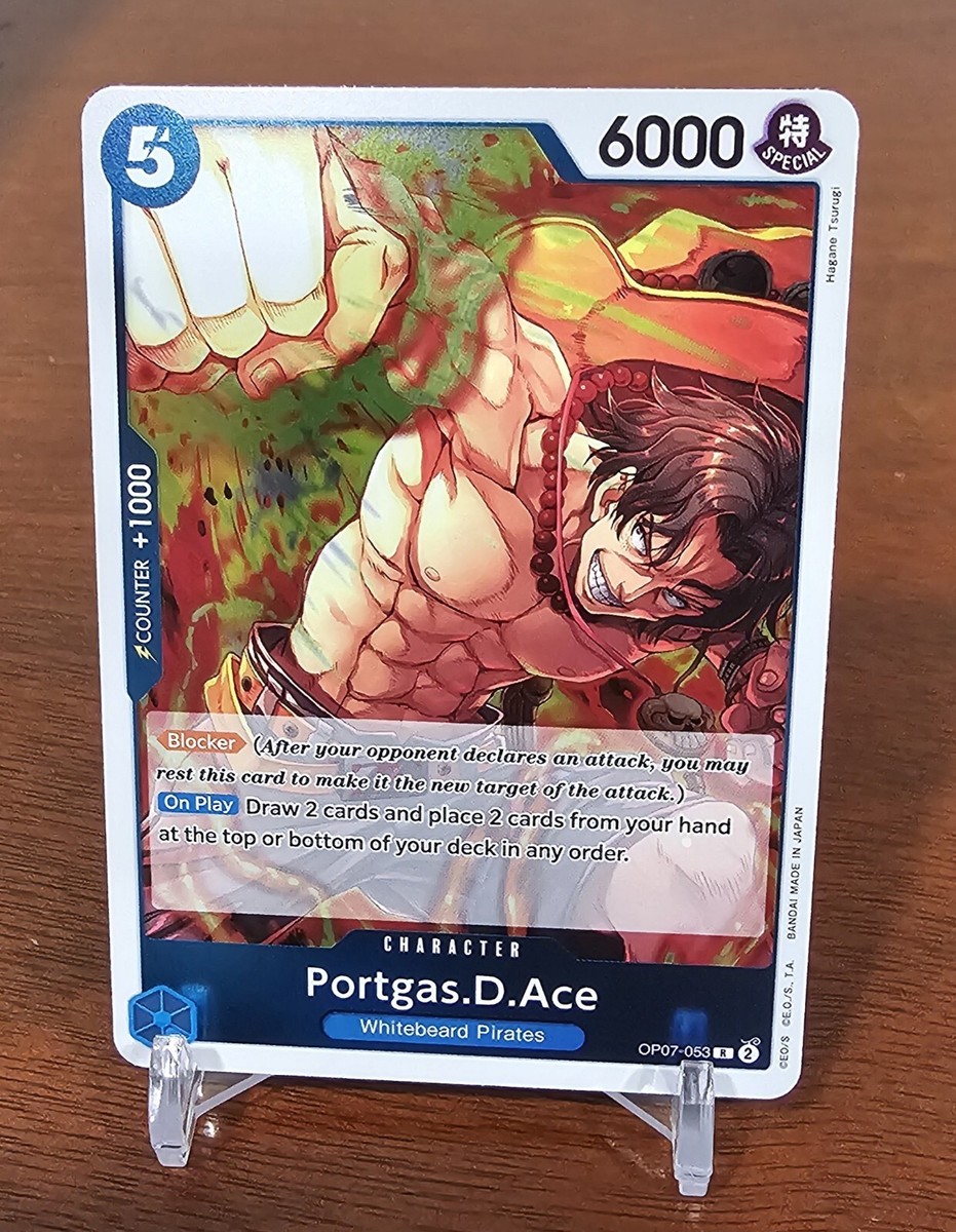 Portgas.D.Ace ENGLISH (OP07-053) R 500 Years into the Future One