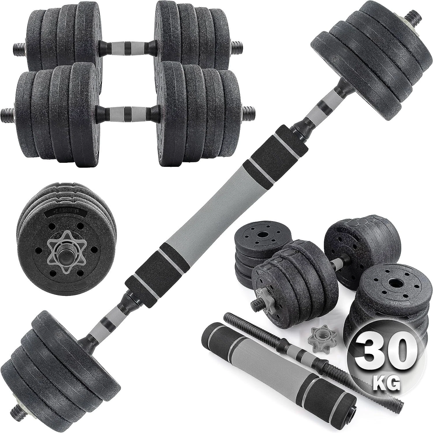2 in 1 Dumbbell Barbell Set Fitness Weights Training Barbell Set F306
Opens in a new window or tab