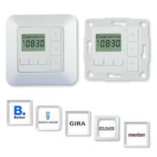 Rolladen Steuerung Timer Uhr CasaServo für Busch-Jaeger Gira Berker Merten Jung