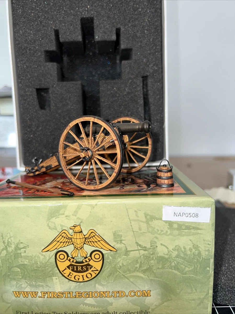 Piece d´artillerie Gribeauval de 12 1780 avec ses servants