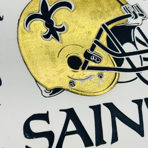RARE‼ 2004 Baden New Orleans Saints Litho Signed Team Football Joe Horn - Picture 3 of 8