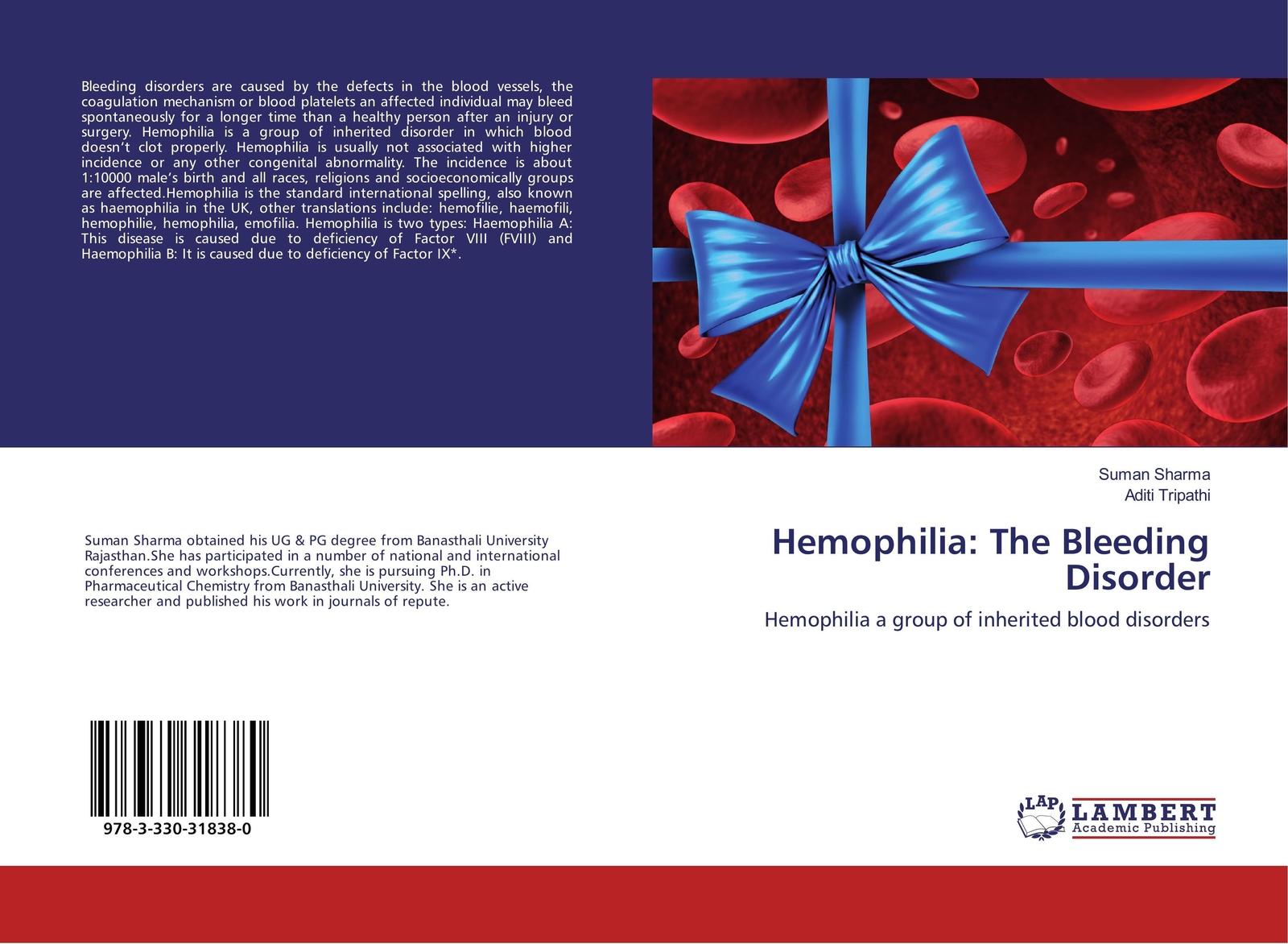 Thumbnail - Suman Sharma (u. A.) | Hemophilia: The Bleeding Disorder | Taschenbuch