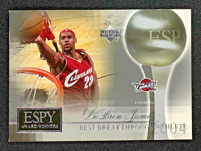 LeBron James 2005-06 Upper Deck ESPN ESPY Award Winners #LJ