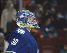 Vancouver Canucks Spencer Martin Signed Autographed 8x10 NHL Photo COA #4