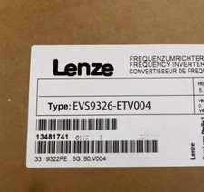 EVS9326-ETV004 NEW LENZE EVS9326ETV004 SERVO DRIVE INVERTER With Relay Terminal