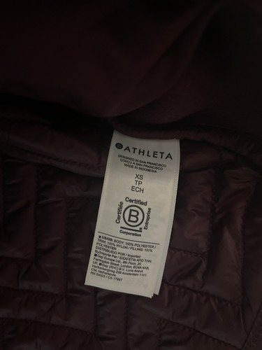 NWT Athleta NWT Cozy Snap Sherpa Pullover Size XS - Picture 6 of 10