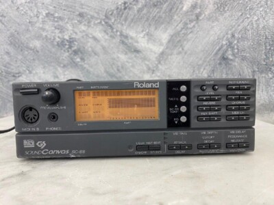 Roland SC-88 Sound Canvas MIDI Sound Module Generator Used | eBay