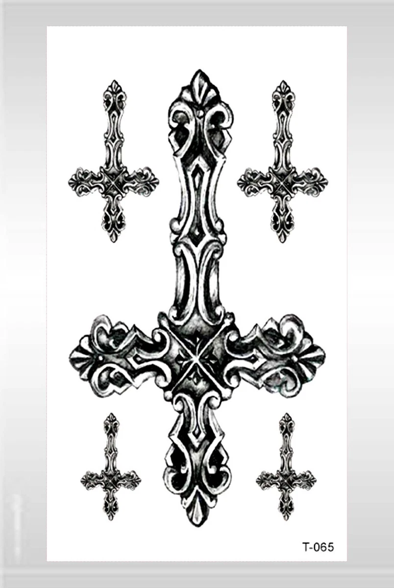 Cool Cross Pattern Cool Cross Tattoos Designs