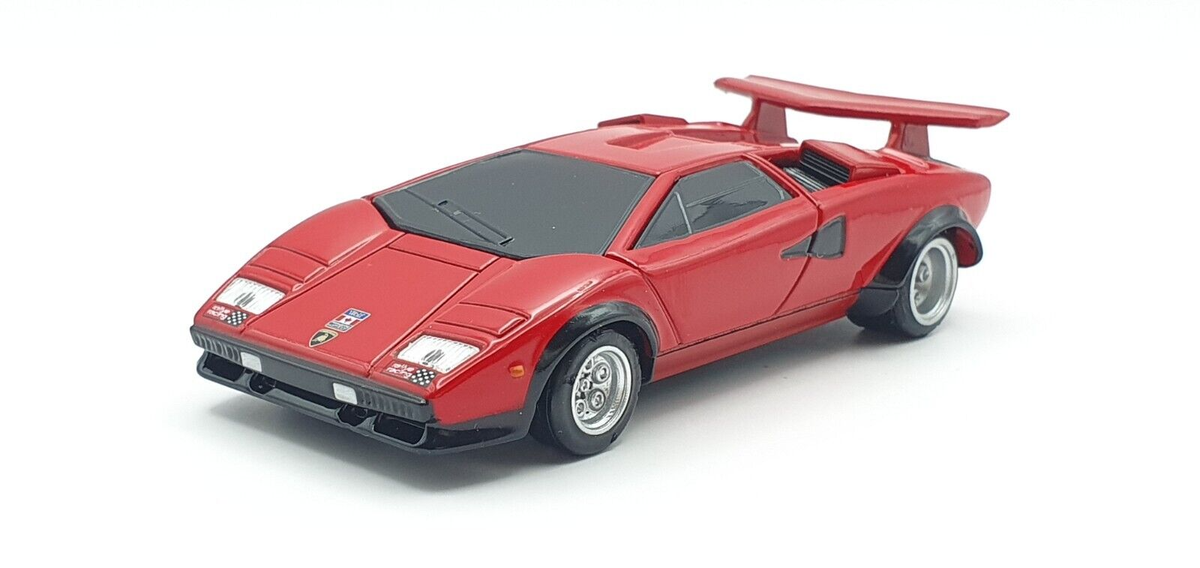 UCC Lamborghini ミニカー UCC LAMBORGHINI COUNTACH WALTER WOLF RED diecast model car Approx