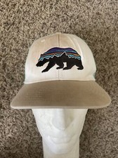 Patagonia Kids Fitz Bear Mesh Trucker Snapback STAINED