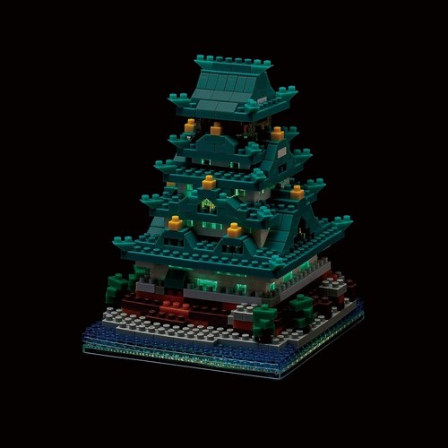 Nano-block Osaka Castle NBH-173 Japan - Picture 5 of 5
